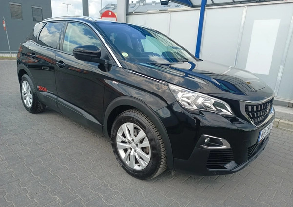 Peugeot 3008 cena 78500 przebieg: 150000, rok produkcji 2019 z Warszawa małe 154